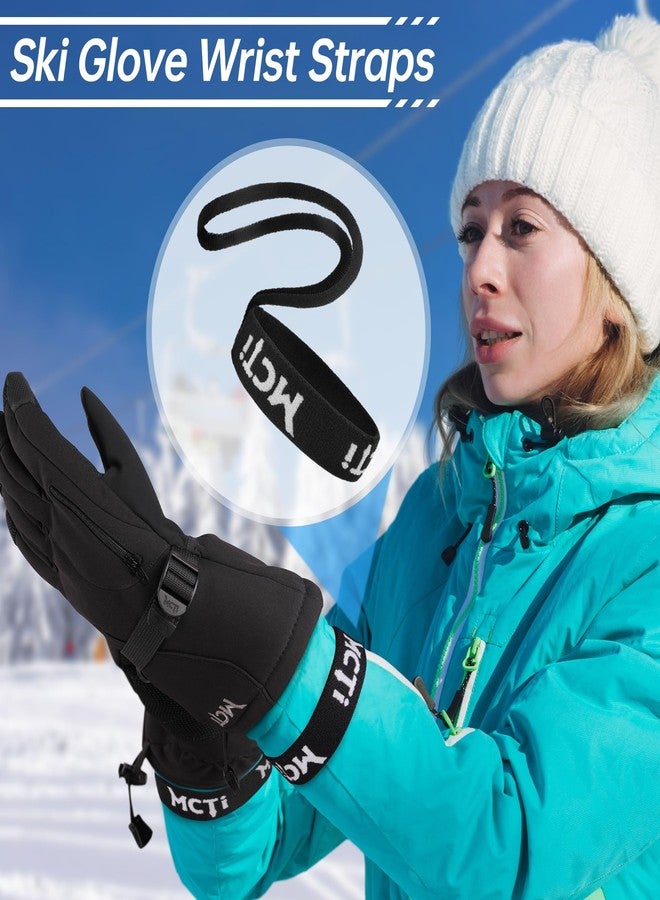 MCTi Ski Gloves Wrist Strap, Perfect Mountaineering & Ski Accessories for Hanging Glove (4pcs) - Image 2